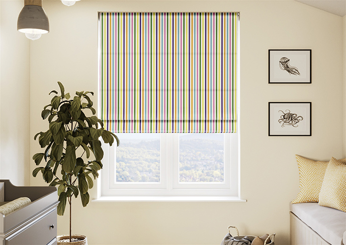 The British Stripe Co. Catherine, Notting Hill No.1 - Roman Blind - Image 3